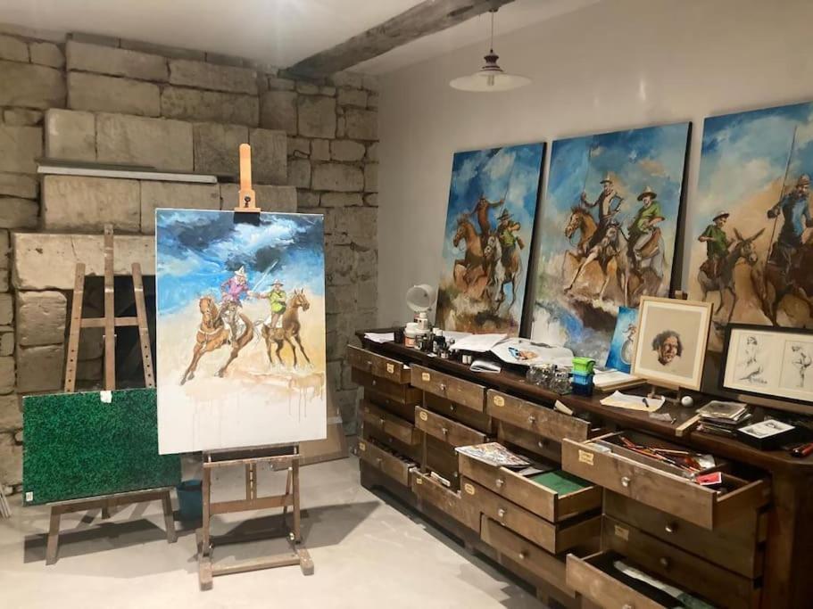 Le Relais De L'Artiste Villa Turquant Eksteriør billede
